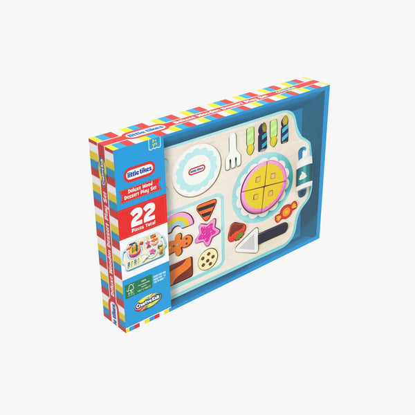 סט משחק פאזל עץ קינוחים 22 חלקים