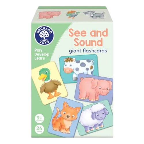 כרטיסיות חיות וקולות! Orchard toys