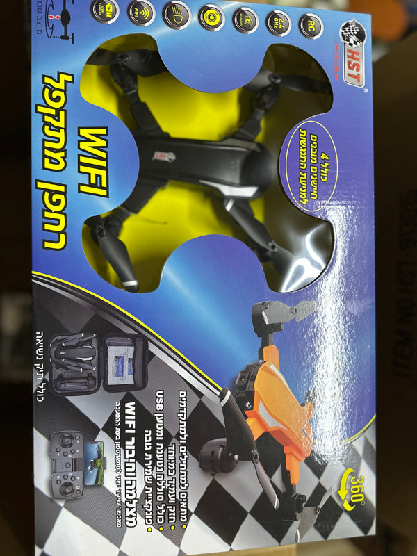 רחפן מתקפל עם מצלמה וחיבור WIFI