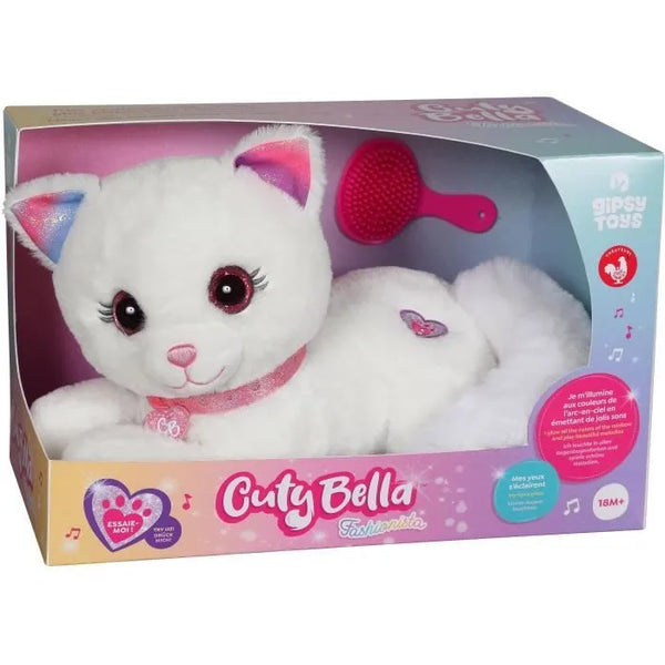 בובת פרווה אינטראקטיבית "Cuty Bella Fashionista" של חברת Gipsy Toys.