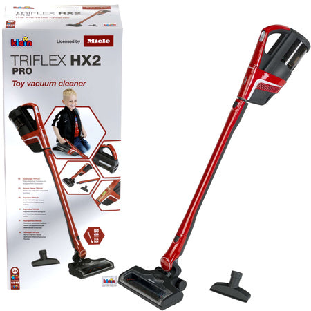 שואב אבק צעצוע המדמה את שואב האבק האמיתי Miele Triflex HX2 Pro.