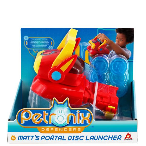 פטרוניקס - משגר הדיסקיות של מאט" מסדרת "Petronix Defenders".
