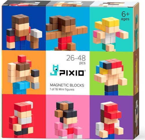 PIXIO
פיקסיו קוביות מגנטיות - מארז הפתעה - דמויות קטנות - PIXIO